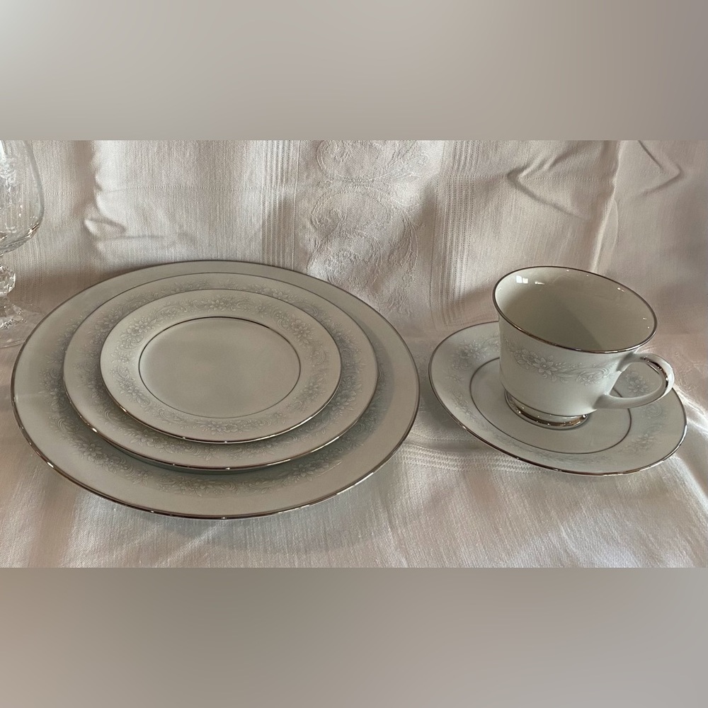 Vintage Noritake Cumberland Pattern Fine Bone China